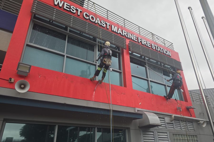 External Facade Cleaning Work